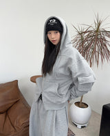 Perus Pocket Crop Hood Zip-Up