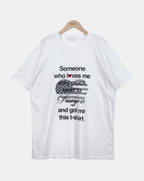 ラヴィンプリント半袖Tシャツ
