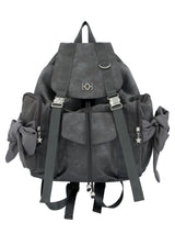 [Nubuck] Bow Backpack (Grey)