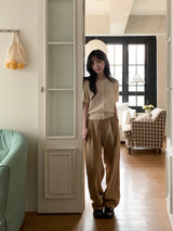 [MADE] Wearby Puff Half Cardigan