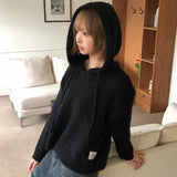 フォームニットフードTシャツ (2COLOR)