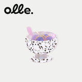 Olle. 鸥莉（オーリー）カップ型ヘアクリップ ユニークデザイン まとめ髪用 おしゃれ小物 ギフトプレゼント