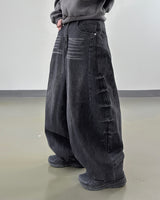 El domingo balloon denim pants