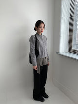 Pigenpi Cotton Semi Bootcut Pants