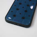 ヴィンテージブルースマホケース (epoxy bumper)