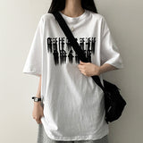Dupe ペイント ボックスフィット 半袖Tシャツ
