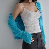 [Zerotin] Round Mohair Raglan Cardigan -6color