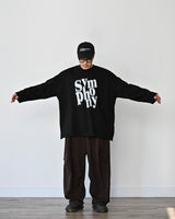 NCB シンフォニーオーバーサイズロングスリーブTシャツ
