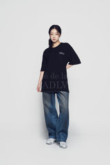 24FW SNOW BEAR SHORT SLEEVE T-SHIRT BLACK