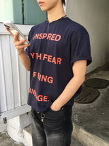 The Fear Lettering Short-Sleeve T-Shirt 4C