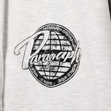 DAMAGED LOGO ZIP HOODIE