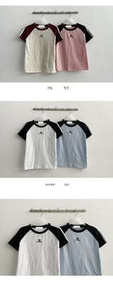 Buddy raglan short-sleeved T-shirt