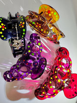Trippy dot hairpin (4color)