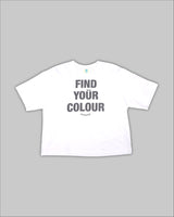 FIND YOUR COLOR T-SHIRT (CROP FIT)