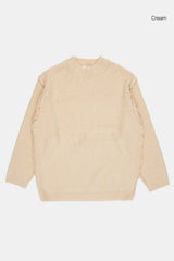 Texture wool round knit