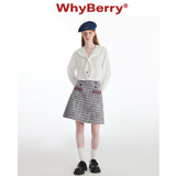 WhyBerry 24AW "Star Sea Sailor" ネイビーカラーシャツフィーメール