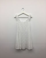 Cap-sleeve bloom one-piece  (2color)