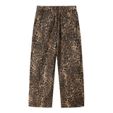 Leopard with Star Wide Pants