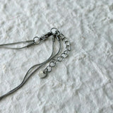 Vintage Realm Double-Strand Button Necklace