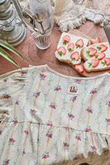 Low Short-sleeve Two-piece Cream[24175WTSSN]
