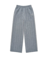 Women’s Cable Banding Pants Ash Blue