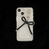 tied ribbone keyring - 3colors