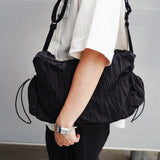  [CTR Edition] Pleats Hybrid Shoulder Crossbody Bag