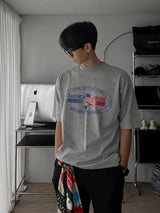 ASCLO アメリカグラフィック半袖Tシャツ (3color)