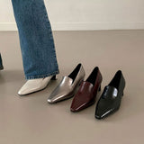 VERONICA CHIC MOOD MIDDLE HEEL (4COLORS!)