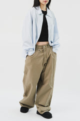 Ring Fatigue Wide Pants (3color)