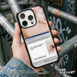 Y2K レトロ コンピューター デザイン エポキシ バンパー iPhone ケース