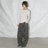 カーペンターレタリングデニムパンツ (Dark Gray) F25QD884