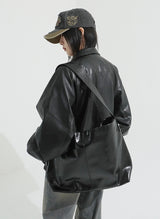 Camu wide strap shouder bag