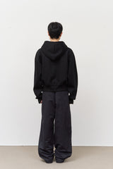 Neo Cropped Zip Hoodie