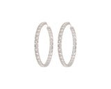 Dazzling Round Hoops
