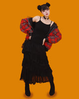 レイニーラッフルレースロングスカート (2color)