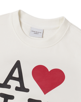 25FW LOVE ADLVスウェットシャツ クリーム