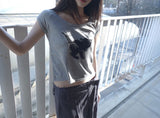 kitty tee