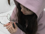 Ribbon Fence Hoodie (sweet purple)