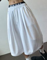 Ari Number Patch Bermuda Shorts 4color