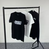 Collaboration Over Size T-shirt WHITE | Creepy Nuts × CROOZ