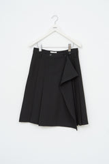 (W) Rag Pleats Skirt (2color)
