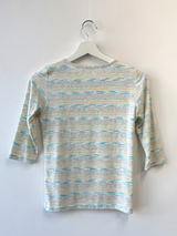 pattern henly neck T