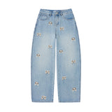 PUPPY EMBROIDERED CURVED DENIM code 26225