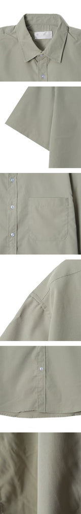 [S/S] アイスポケットハーフシャツ(6color)