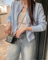Knit cardigan
