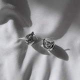 [VIVIZ シンビ Piercing] メテオペブルピアス - Silver Color