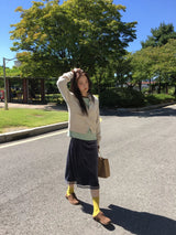 Kuchi Lace Velvet Skirt