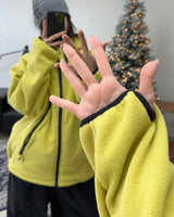 エリッドオーバーフリースジップアップ