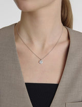 26SS★ Essence Silver (W) Moissanite Eclat Necklace